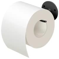Держатель для туалетной бумаги №1 черный /Абсолют Уют