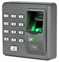 ZKTeco X7 - автономный контроллер СКУД со считывателем отпечатков пальцев и карт EM-Marine (125 кГц)