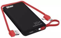 Внешний аккумулятор 10000mAh Smart 2USB 2.1A More choice PB42S-10 (Black)