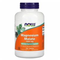 Now Magnesium Malate Магния Малат 115 мг таблетки, 180 шт