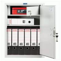 Шкаф металлический AIKO для документов, светло-серый, 630х460х340 мм, 17 кг (SL-65Т)
