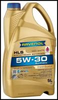 RAVENOL Масло моторное Ravenol Hls SAE, 5W-30, синтетическое, 5L 4014835723054