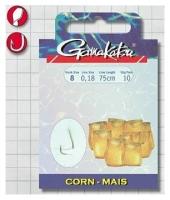 Крючок с поводком Gamakatsu BKS-1130G corn 75см №14 d0.14 140121 10шт