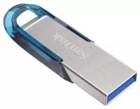 USB флешка Sandisk 128Gb Ultra Flair blue USB 3.0 (150/25 Mb/s)