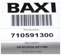 Baxi 710591300 Электронная плата Honeywell Mainfour