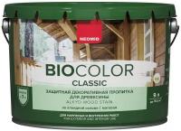 NEOMID Защитная декоративная пропитка для древесины BIO COLOR CLASSIC, дуб 9л