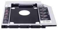 Brand Адаптер оптибей (optibay) HDD 2.5' SATA в отсек привода ноутбука 12.7mm, SATA