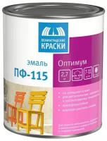 Текс оптимум ПФ 115 эмаль алкидная, универсальная, глянцевая, красно-коричневый (2,7кг)