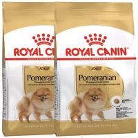 Сухой корм ROYAL CANIN POMERANIAN ADULT для взрослых собак померанский шпиц (1,5 кг + 1,5 кг)