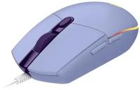 Игровая мышь Logitech G G102 Lightsync, фиолетовый