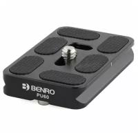 Benro Быстросъемная универсальная площадка Benro BR-PU60 для головок Benro DJ90,N1,N2,B1,B2