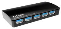 Концентратор USB 3.0 D-Link DUB-1370 7 x USB 3.0 черный