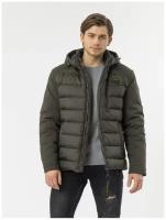NortFolk / Куртка мужская зимняя пуховик / зимняя куртка мужская / куртка зимняя мужская цвет хаки размер 56