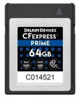 Карта памяти Delkin Prime CFexpress Type B 64GB R1450/W450MB/s (DCFX0-064)