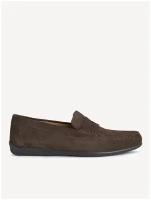 туфли GEOX для мужчин U ASCANIO цвет темно-коричневый, размер 45