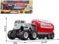 Машинка металлическая инерционная Big Foot, масштаб 1:43, ТМ MOTORRO