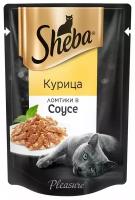 Sheba Ломтики в желе пауч для кошек Курица