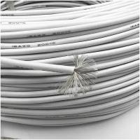 Медный провод 16AWG 5м 1,27 кв.мм (252*0,08мм) (белый, UL3135) в мягкой силиконовой изоляции