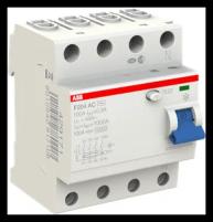 Устройство защитного отключения (УЗО) ABB F204 AC - 80/0,3 mA, 80A 300mA