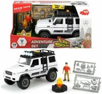 Набор Искатели приключений MB AMG 500 4x4 PlayLife 23 см свет звук Dickie Toys 3835002