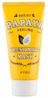 Маска-пилинг для лица A`PIEU FRESH MATE MASK с папайей 50 мл