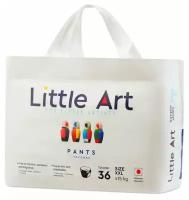 Детские трусики-подгузники Little Art,6 размер XXL, свыше 15 кг, 36 шт