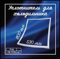 Резинка на холодильник Бирюса 530х1100 мм / Уплотнитель двери холодильника 1010574