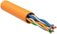 Кабель информ. ITK (LC1-C5E04-127) кат.5е U/UTP 4X2X24AWG LSZH внутр. 305м оранж