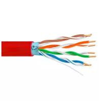 5bites Кабель Кабель FS5505-305A-LSZH FTP SOLID 5E 24AWG CCA PVC LSZH RED 305M