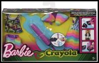 Barbie Набор Crayola раскрась наряды, FHW87