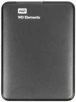 Western digital Носитель информации WD Portable HDD 1TB Elements Portable WDBUZG0010BBK-WESN