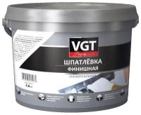 Шпатлевка для минеральных оснований VGT Финишная шпатлёвка VGT Шпатлевка ВГТ финиш 3,6кг