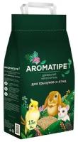 AromatiPet Древесный наполнитель для грызунов и птиц 5л 3 кг 38509