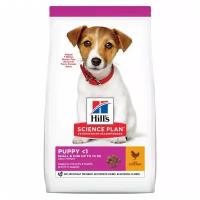 Hills Science Plan Сухой корм для щенков малых и миниатюрных пород с курицей (Puppy Small Miniature) 2816X604229 0,3 кг 40426 (1 шт)