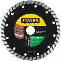 STAYER Ø 230Х22.2 мм, алмазный, сегментный, диск отрезной PROGRESSIVE 3662-230_z02 Professional