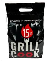 GRILL COOK Угольные брикеты, 2кг 2 кг