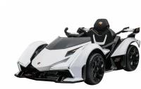 Детский электромобиль Barty Lamborghini V12 Vision Gran Turismo 4WD 12V - HL528-LUX-White