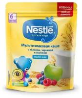 Каша Nestlé молочная мультизлаковая с яблоком, черникой и малиной (с 6 месяцев) 220 г