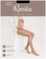 Колготки женские ROSITA Happy Mama 20 den ПЛ11-629, черный, 3