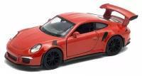 Игрушечные машинки и техника Welly 43746 Велли Модель машины 1:38 Porsche 911 GT3 RS