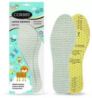 Стельки для детской обуви Corbby Latex Aromat. Размер универсальный