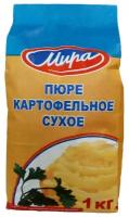 Картофельное пюре быстрого приготовления сухое Мира, 1 000 гр