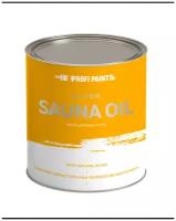 Масло для дерева износостойкое для бань и саун ProfiPaints Silver Sauna Oil