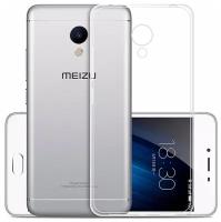 Силиконовый чехол на Meizu M6s / Мейзу М6 эс прозрачный