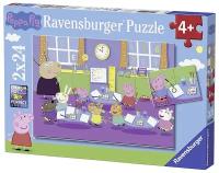 Набор пазлов Ravensburger Свинка Пеппа в школе R09099, 48 дет., разноцветный