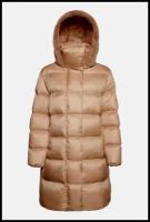пальто GEOX для женщин W TAHINA цвет амфора, размер 52