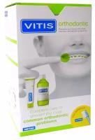 Набор ортодонтический VITIS Orthodonic Kit (Зубная щетка, ополаскиватель, зубная паста) Испания