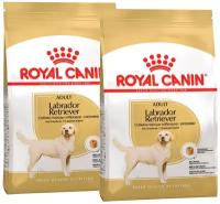 Сухой корм ROYAL CANIN LABRADOR RETRIEVER ADULT для взрослых собак лабрадор ретривер (12 + 12 кг)