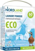 Стиральный порошок Nordland Laundry powder ECO, 4.5 кг