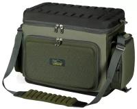 Сумка для рыбалки K-KARP Pioneer Hard Carryall 62х31х42 см зеленый/серый